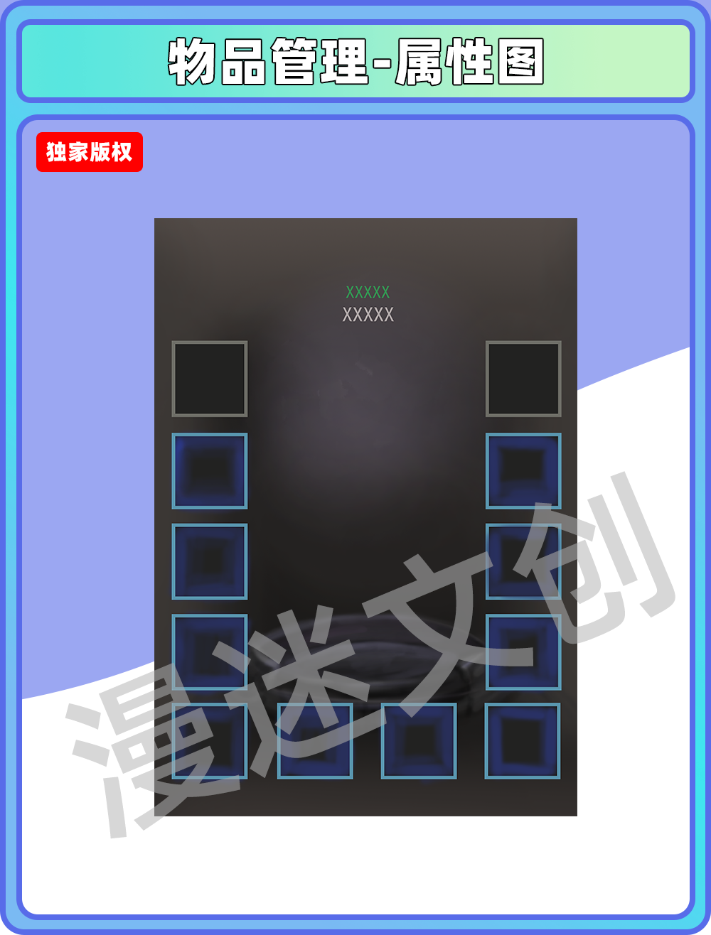 物品管理-属性图